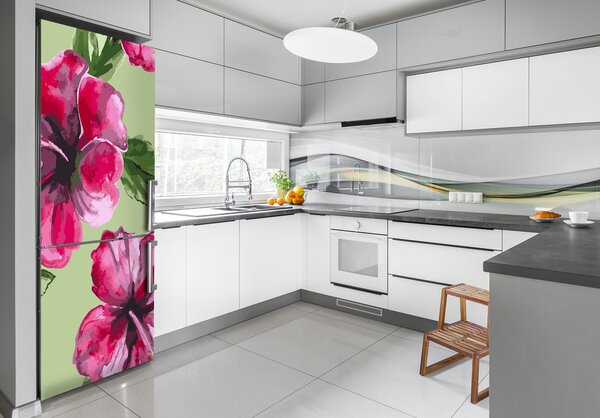 Fototapeta na ledničku Havajské květiny FridgeStick-70x190-f-81980078