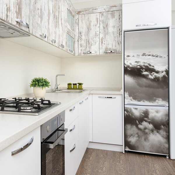Nálepka tapeta na ledničku Let nad mraky FridgeStick-70x190-f-82581021