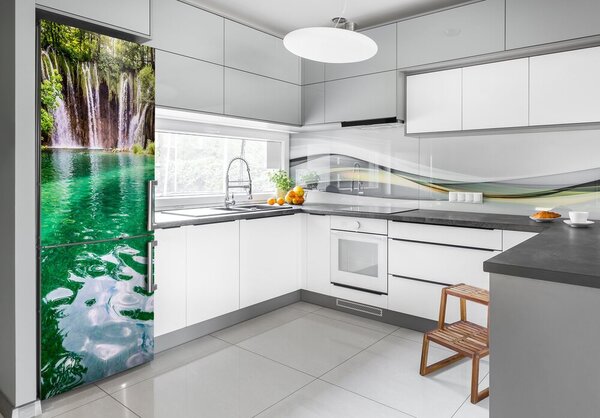 Nálepka na ledničku Plitvická jezera FridgeStick-70x190-f-83128904