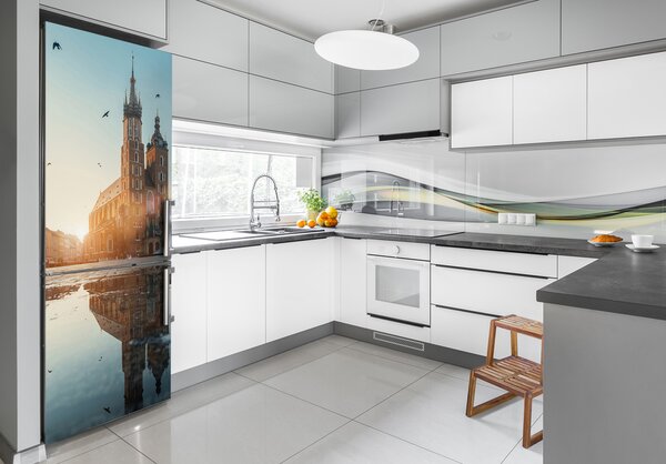 Samolepící nálepka na ledničku Krakov Polsko FridgeStick-70x190-f-83189546