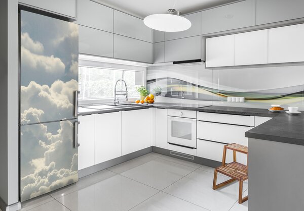 Nálepka na ledničku Příroda mraky FridgeStick-70x190-f-83322536