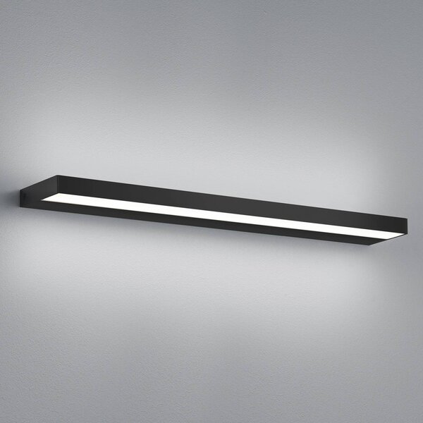 Nástěnné svítidlo LED Helestra Slate, matná černá 60 cm