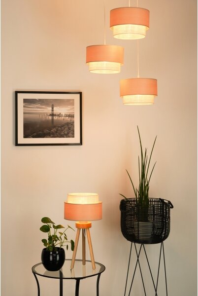 Brilagi - Stolní lampa ARIZONA BOHO 1xE27/15W/230V béžová