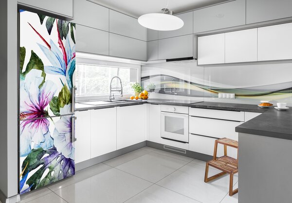 Fototapeta na ledničku Havajské květiny FridgeStick-70x190-f-83808650