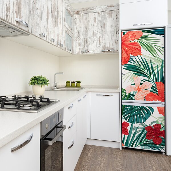 Fototapeta na ledničku Havajské květiny FridgeStick-70x190-f-83704413