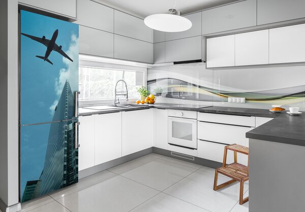 Tapeta samolepící na ledničku Letadlo FridgeStick-70x190-f-83969980