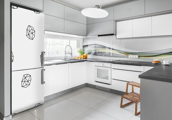 Nálepka tapeta lednička Abstraktní vzor FridgeStick-70x190-f-83911859