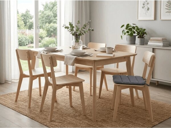 Podsedák na židli LINGE GREY 37x37 cm, šedý