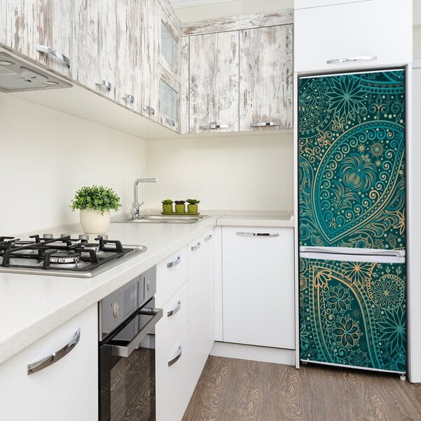 Nálepka tapeta lednička do domu Ornamenty FridgeStick-70x190-f-84622050