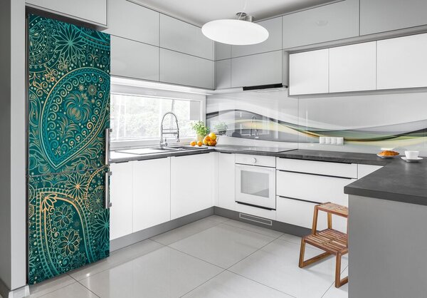 Nálepka tapeta lednička do domu Ornamenty FridgeStick-70x190-f-84622050