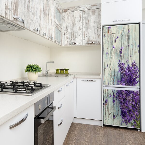 Nálepka fototapeta Levandule na stromě FridgeStick-70x190-f-84684264