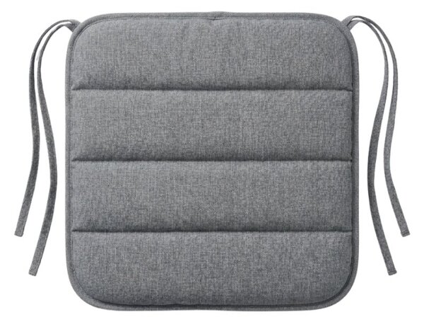 Podsedák na židli LINGE GREY 37x37 cm, šedý