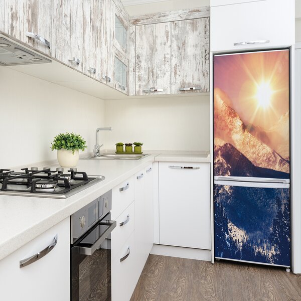 Nálepka na ledničku Slunce nad horami FridgeStick-70x190-f-85133276