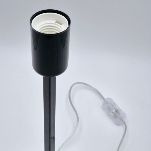 Stolní lampa ASTRID 1xE27/60W/230V lesklá černá