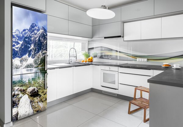 Nálepka na ledničku Mořské oko Tatry FridgeStick-70x190-f-84961137