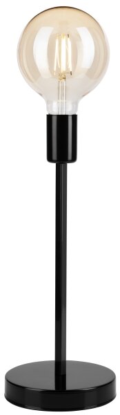 Stolní lampa ASTRID 1xE27/60W/230V lesklá černá