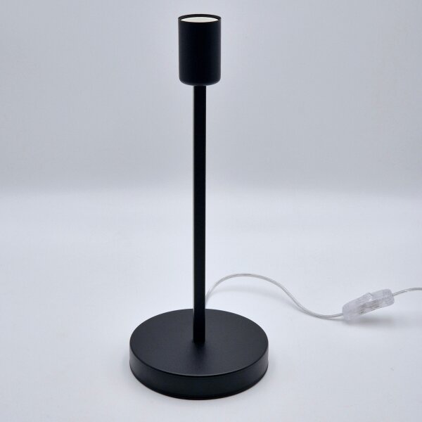 Stolní lampa ASTRID 1xE27/60W/230V lesklá černá