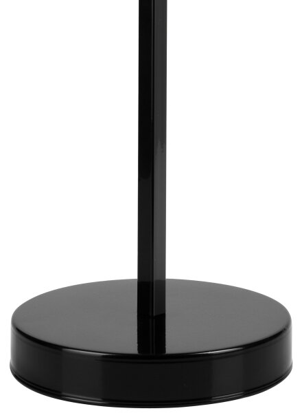 Stolní lampa ASTRID 1xE27/60W/230V lesklá černá