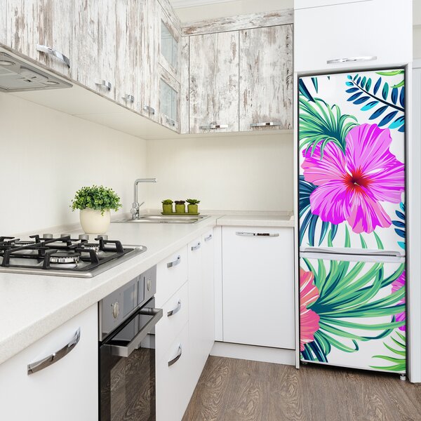 Fototapeta na ledničku Havajské květiny FridgeStick-70x190-f-85241355