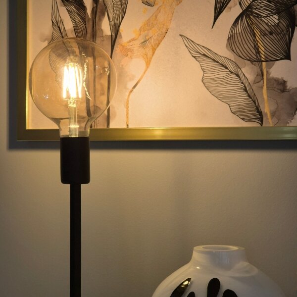 Stolní lampa ASTRID 1xE27/60W/230V matná černá