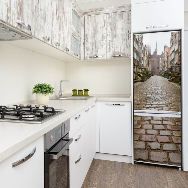 Samolepící nálepka na ledničku Gdaňsk Polsko FridgeStick-70x190-f-85273015