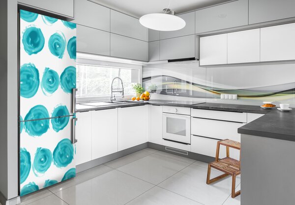 Nálepka tapeta na ledničku do domu Kapky FridgeStick-70x190-f-85583866