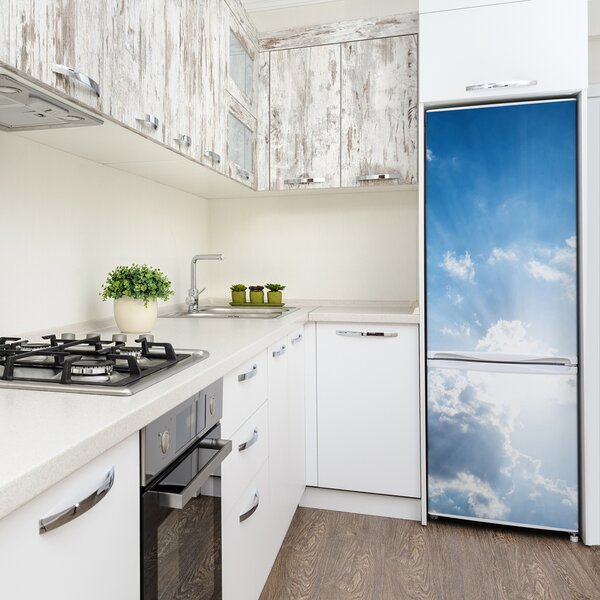 Nálepka tapeta na ledničku Mraky na nebi FridgeStick-70x190-f-85315941
