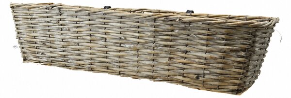 Vingo Šedý balkónový truhlík Rozměry (cm): 46x21, v. 16 cm