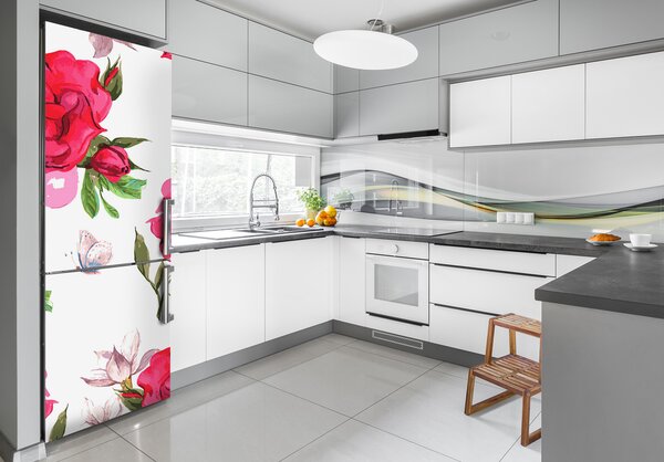 Fototapeta samolepící na ledničku Červené růže FridgeStick-70x190-f-85695644