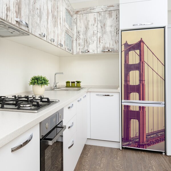 Tapeta na ledničku Most San Fracisco FridgeStick-70x190-f-85695619