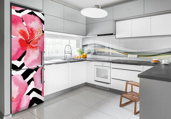 Fototapeta na ledničku Havajské květiny FridgeStick-70x190-f-85759106