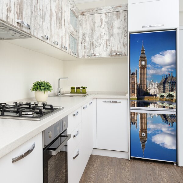 Samolepící nálepka na ledničku Big Ben Londýn FridgeStick-70x190-f-85644898