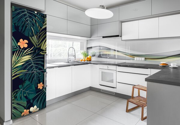 Fototapeta na ledničku Havajské květiny FridgeStick-70x190-f-85640363
