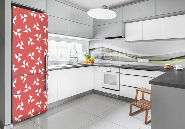 Nálepka tapeta na ledničku Gemetrické pozadí FridgeStick-70x190-f-86355500