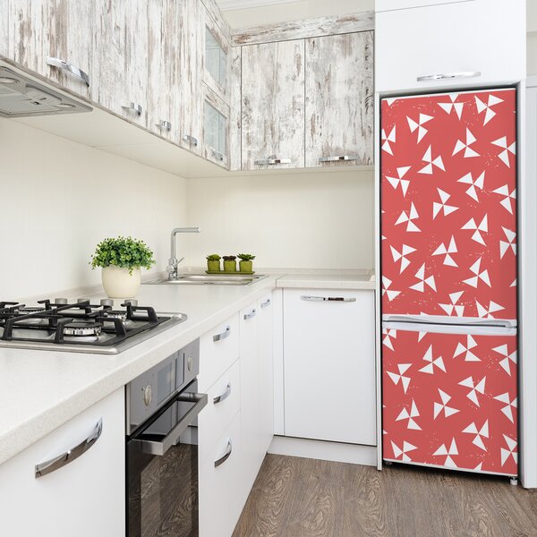 Nálepka tapeta na ledničku Gemetrické pozadí FridgeStick-70x190-f-86355500