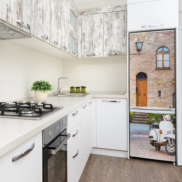 Tapeta na ledničku nálepka Italské uličky FridgeStick-70x190-f-86317258