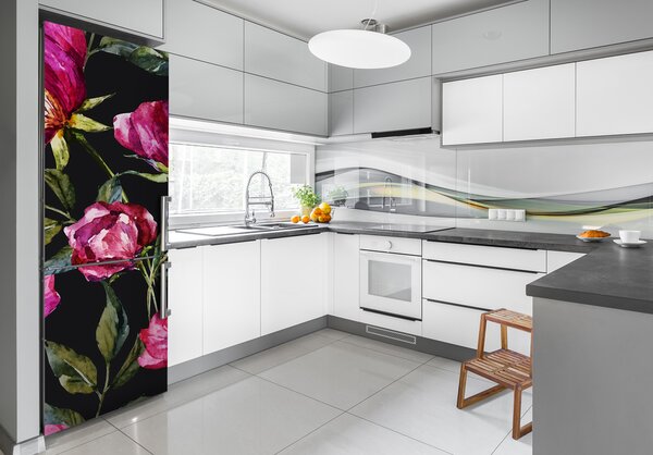 Nálepka fototapeta na ledničku Mák FridgeStick-70x190-f-86204173