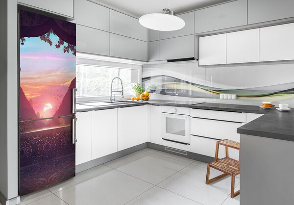 Tapeta nálepka na ledničku Architektura východ FridgeStick-70x190-f-86326045