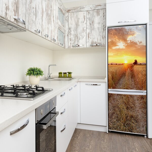 Nálepka tapeta na ledničku Pole pšenice FridgeStick-70x190-f-86490095