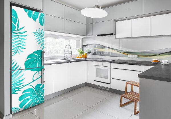 Fototapeta na ledničku Tropické listí FridgeStick-70x190-f-86630029