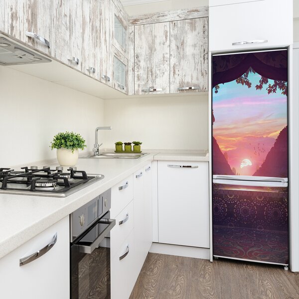 Tapeta nálepka na ledničku Architektura východ FridgeStick-70x190-f-86326045