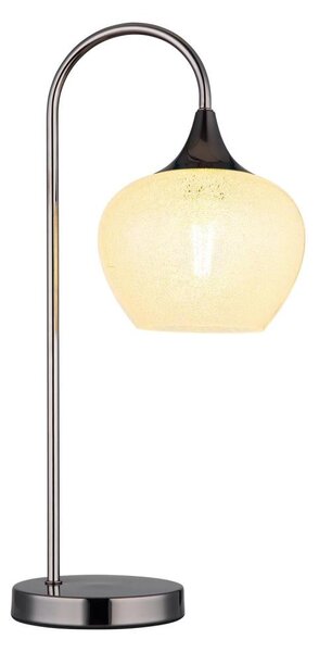 Globo 15548TK - Stolní lampa MAXY 1xE27/40W/230V bílá/antracit