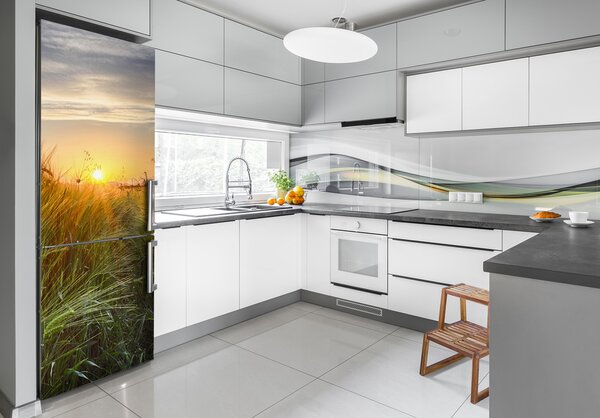 Nálepka tapeta na ledničku Pole pšenice FridgeStick-70x190-f-86489340