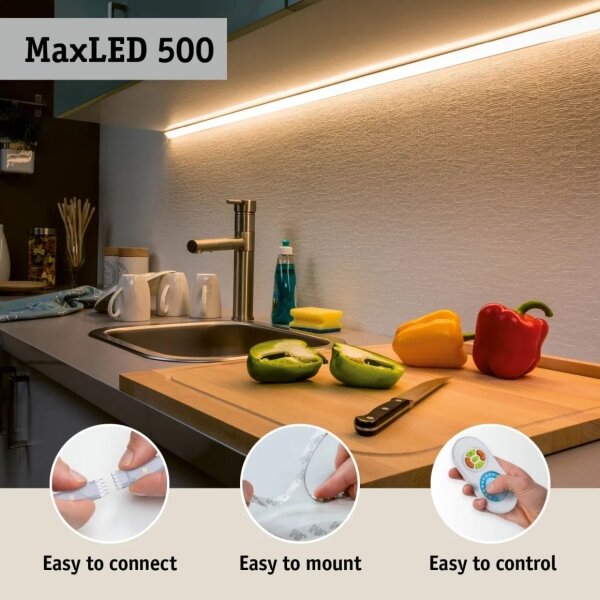 Paulmann 70623 - LED/10W IP44 Stm. koupel. pásek MAXLED 1,5 m 2700-6500K 230V+DO