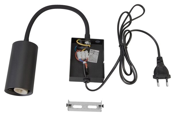 Brilagi - Flexibilní nástěnná lampa SELE 1xGU10/30W/230V černá