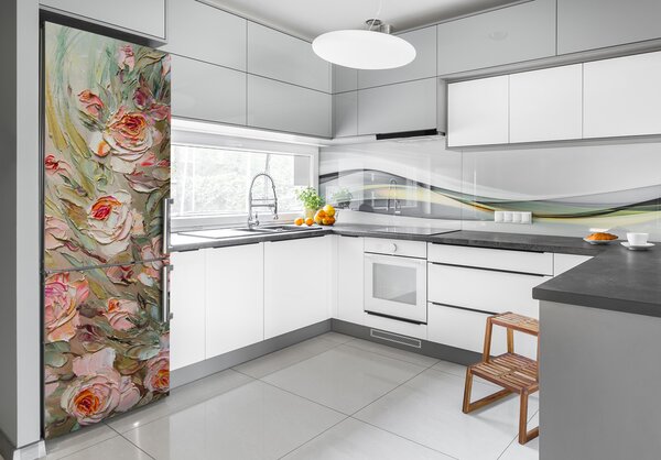 Samolepící nálepka fototapeta Růže FridgeStick-70x190-f-87463401