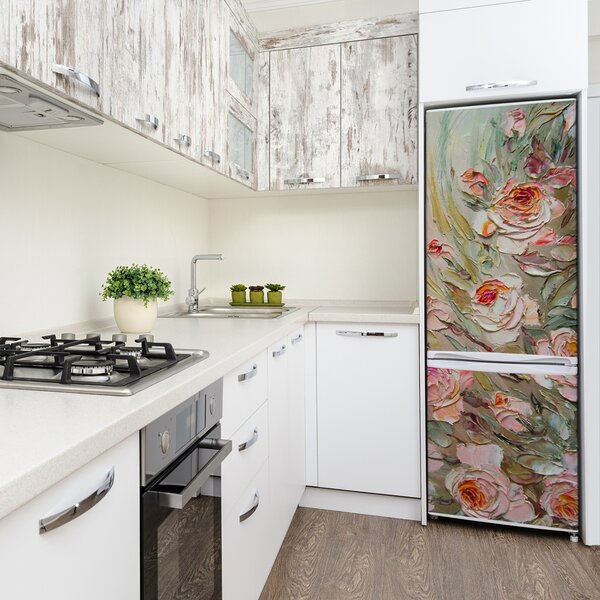 Samolepící nálepka fototapeta Růže FridgeStick-70x190-f-87463401