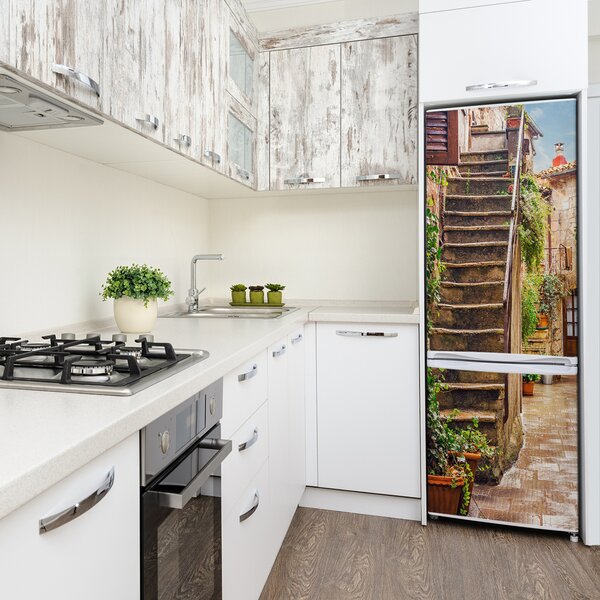 Tapeta na ledničku nálepka Italské uličky FridgeStick-70x190-f-88442277