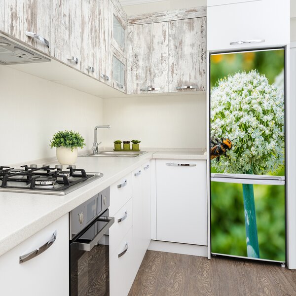 Nálepka fototapeta Květy česneku FridgeStick-70x190-f-88554833