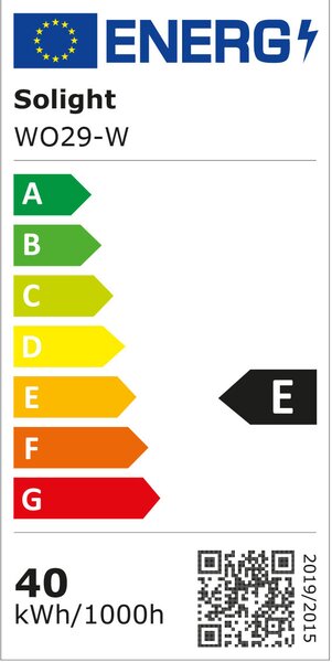SOLIGHT LED světelný panel Backlit 60x60cm 40W 4400lm 4000K CRi90 UGR